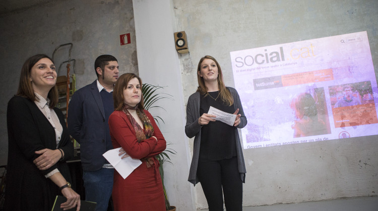 Presentació del nou Social.cat. Jordi Borràs