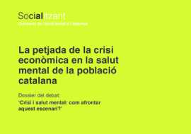 La petjada de la crisi econòmica en la salut mental de la població catalana