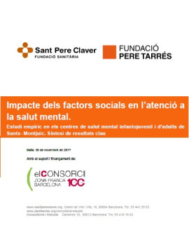 Impacte dels factors socials en l’atenció a la salut mental