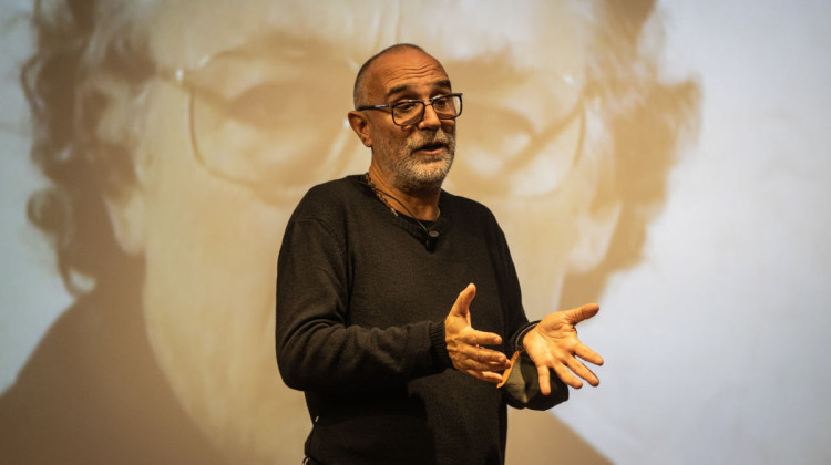 El guionista i cineasta català Jo Sol ha dirigit un taller sobre inclusió social a través del cinema. David Melero