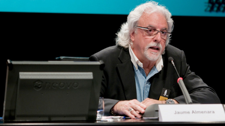 Josep Vilajoana a una conferència